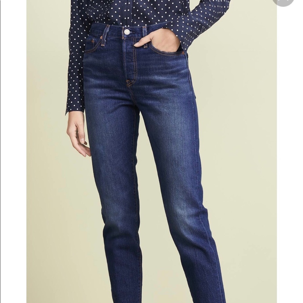 Levi’s wedgie icon fit tapered leg jeans